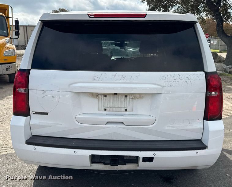 image for item DJ0929 2019 Chevrolet Tahoe Police SUV