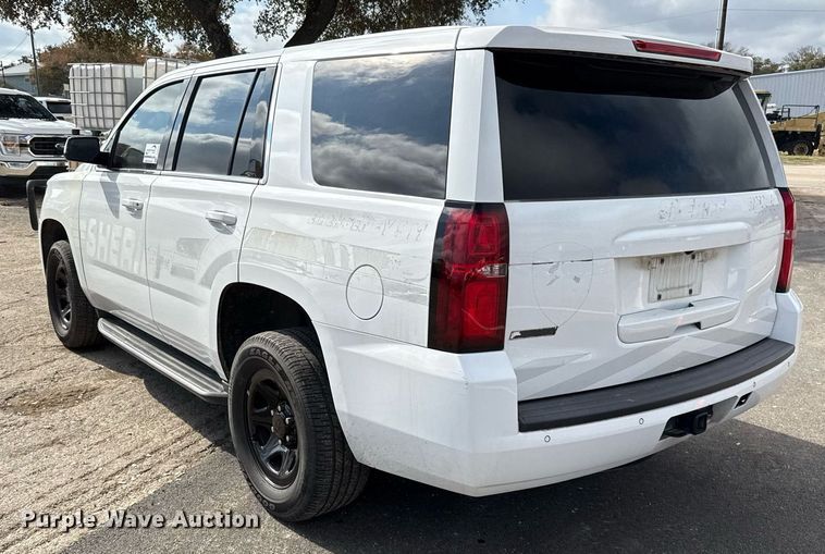 image for item DJ0929 2019 Chevrolet Tahoe Police SUV