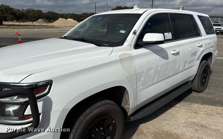 image for item DJ0929 2019 Chevrolet Tahoe Police SUV