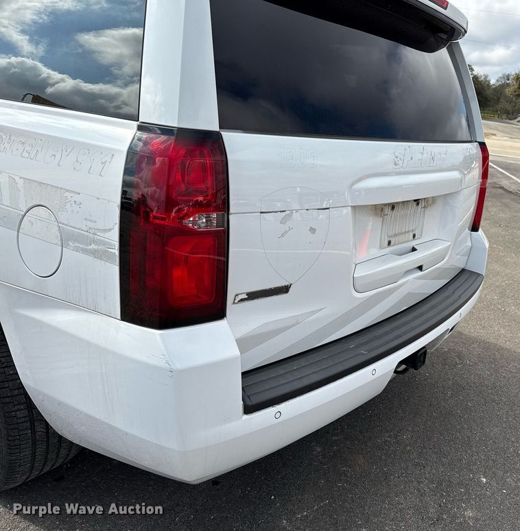 image for item DJ0929 2019 Chevrolet Tahoe Police SUV