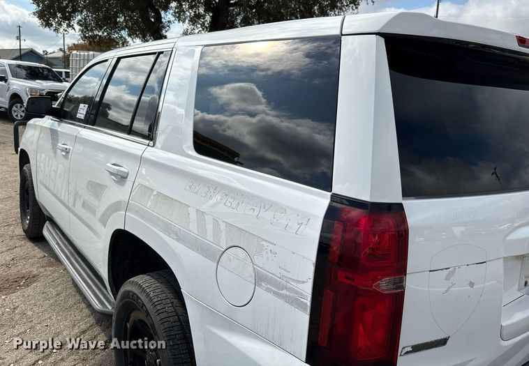 image for item DJ0929 2019 Chevrolet Tahoe Police SUV