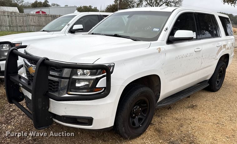 image for item DJ0930 2017 Chevrolet Tahoe Police SUV