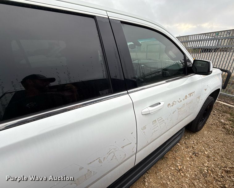 image for item DJ0930 2017 Chevrolet Tahoe Police SUV