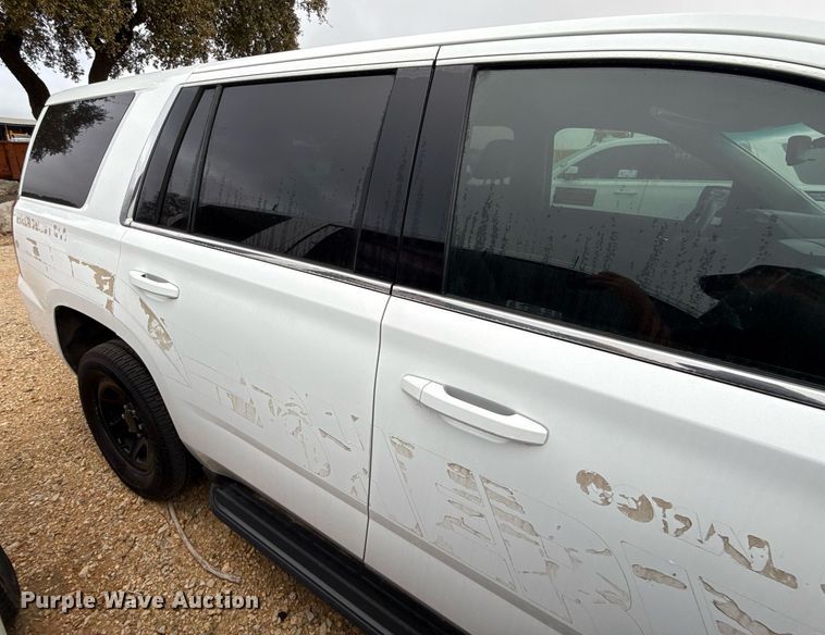 image for item DJ0930 2017 Chevrolet Tahoe Police SUV