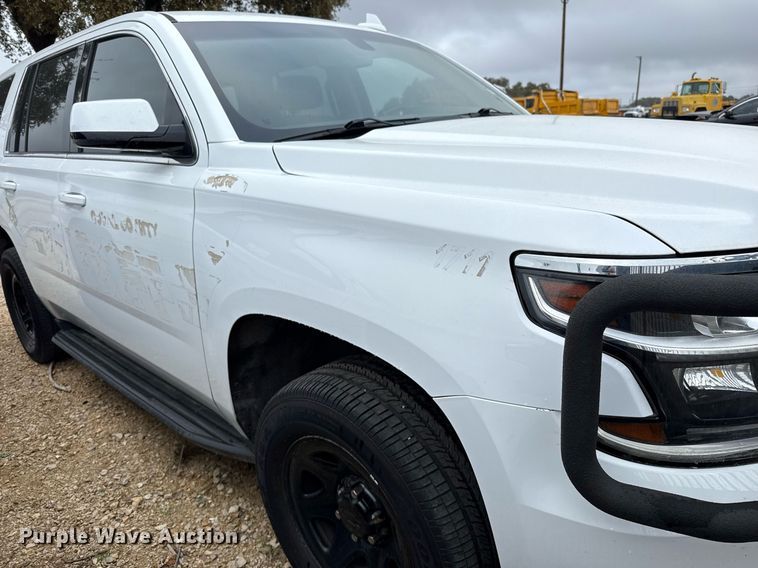 image for item DJ0930 2017 Chevrolet Tahoe Police SUV