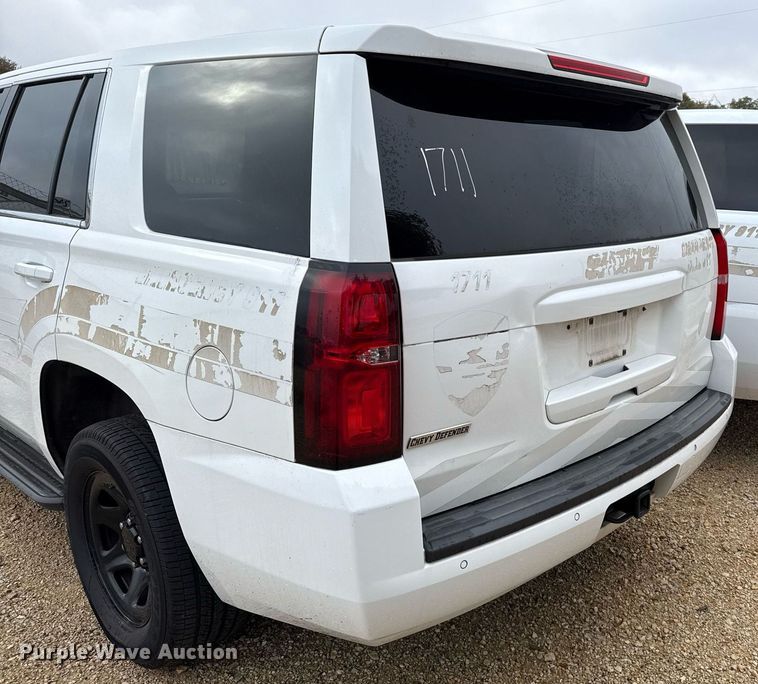 image for item DJ0930 2017 Chevrolet Tahoe Police SUV