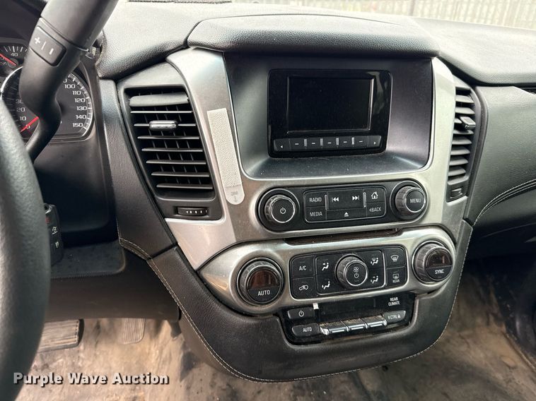 image for item DJ0930 2017 Chevrolet Tahoe Police SUV