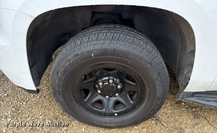 image for item DJ0930 2017 Chevrolet Tahoe Police SUV