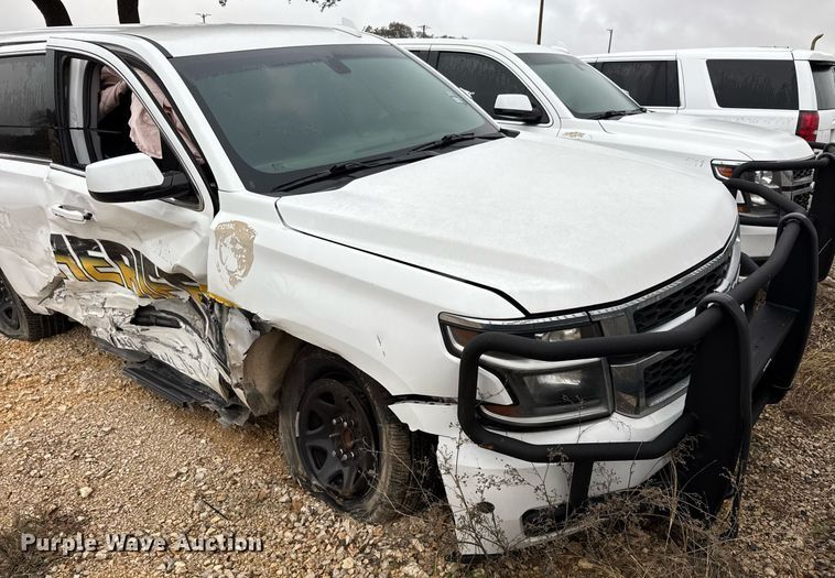 image for item DJ0931 2019 Chevrolet Tahoe Police SUV