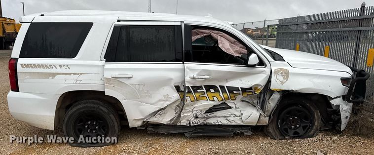image for item DJ0931 2019 Chevrolet Tahoe Police SUV