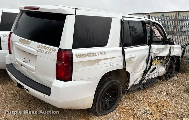 image for item DJ0931 2019 Chevrolet Tahoe Police SUV