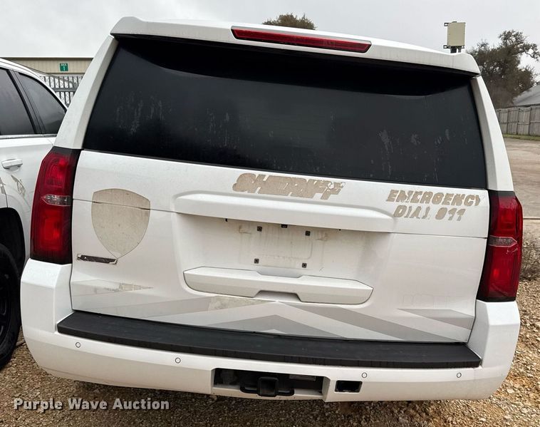image for item DJ0931 2019 Chevrolet Tahoe Police SUV