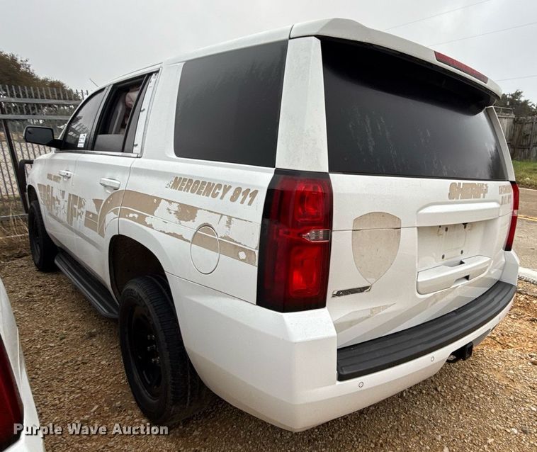 image for item DJ0931 2019 Chevrolet Tahoe Police SUV
