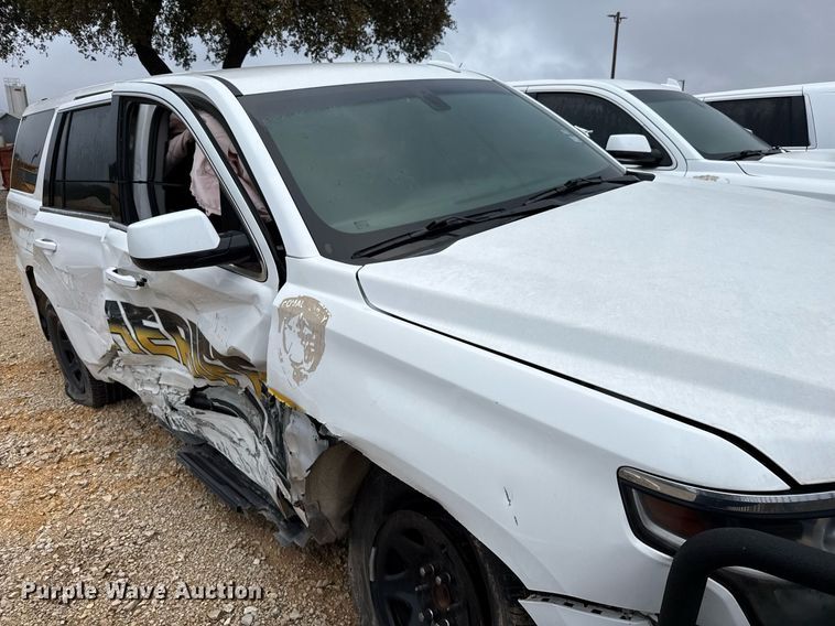 image for item DJ0931 2019 Chevrolet Tahoe Police SUV