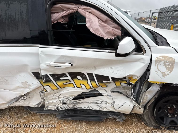 image for item DJ0931 2019 Chevrolet Tahoe Police SUV