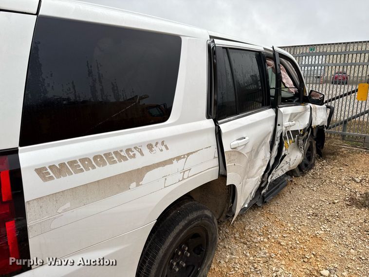 image for item DJ0931 2019 Chevrolet Tahoe Police SUV