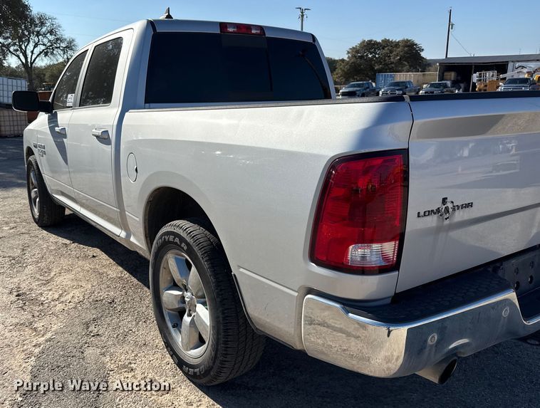 image for item DJ0933 2019 Dodge Ram 1500 Crew Cab pickup truck