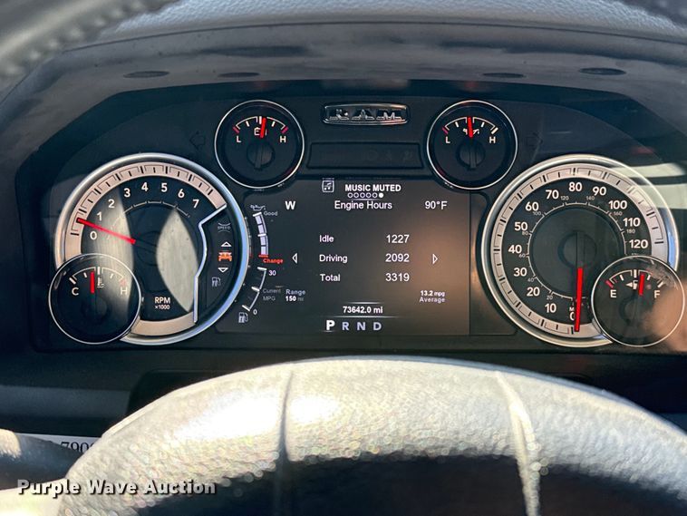 image for item DJ0933 2019 Dodge Ram 1500 Crew Cab pickup truck