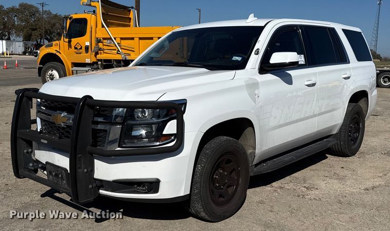 image for item DJ0934 2017 Chevrolet Tahoe Police SUV