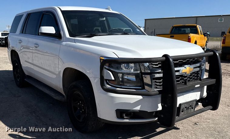 image for item DJ0934 2017 Chevrolet Tahoe Police SUV