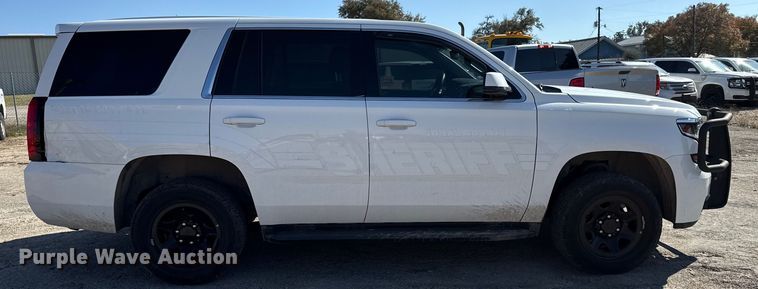 image for item DJ0934 2017 Chevrolet Tahoe Police SUV