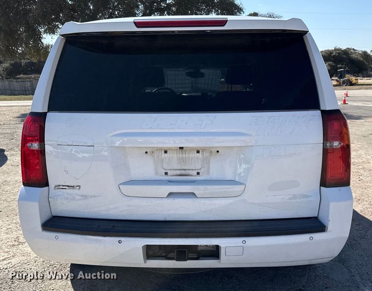 image for item DJ0934 2017 Chevrolet Tahoe Police SUV