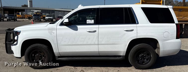 image for item DJ0934 2017 Chevrolet Tahoe Police SUV