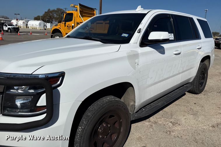 image for item DJ0934 2017 Chevrolet Tahoe Police SUV