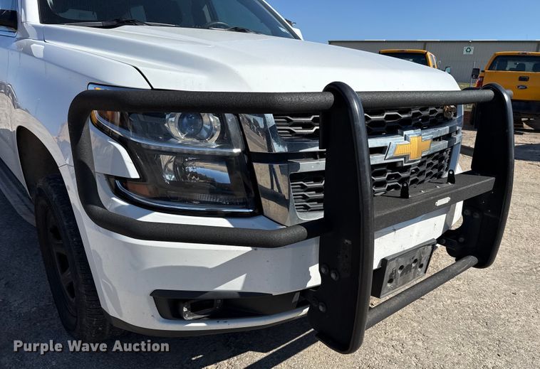 image for item DJ0934 2017 Chevrolet Tahoe Police SUV
