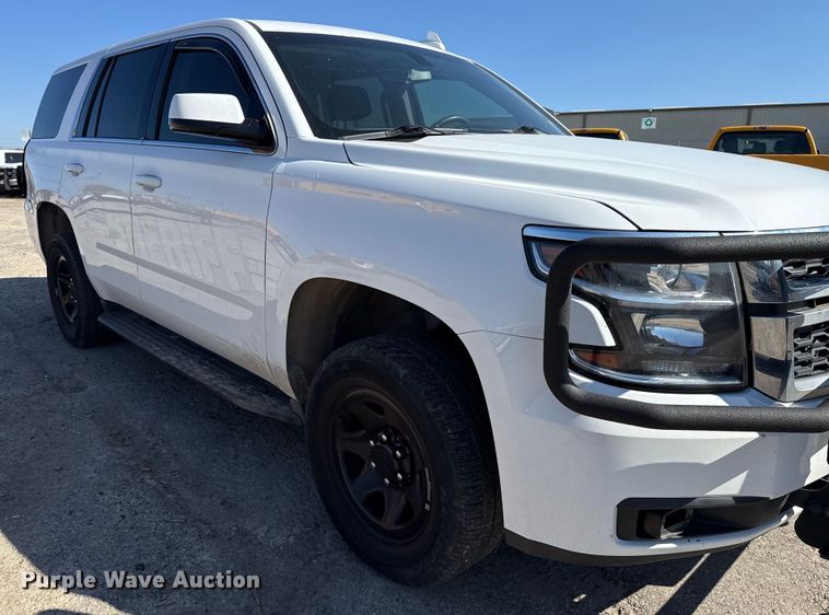 image for item DJ0934 2017 Chevrolet Tahoe Police SUV