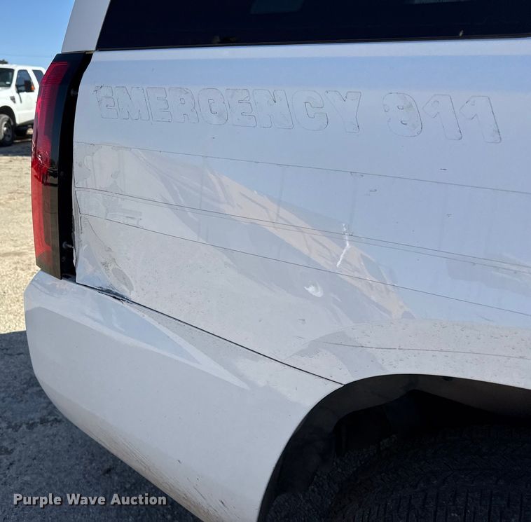 image for item DJ0934 2017 Chevrolet Tahoe Police SUV