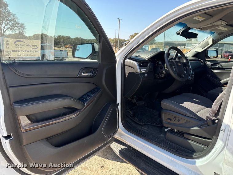 image for item DJ0934 2017 Chevrolet Tahoe Police SUV