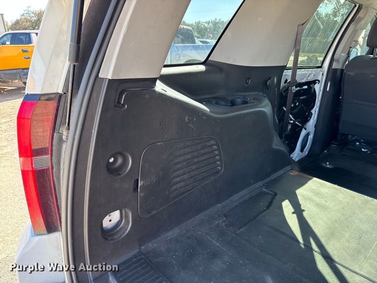 image for item DJ0934 2017 Chevrolet Tahoe Police SUV