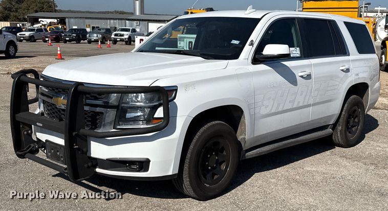 image for item DJ0935 2016 Chevrolet Tahoe Police SUV