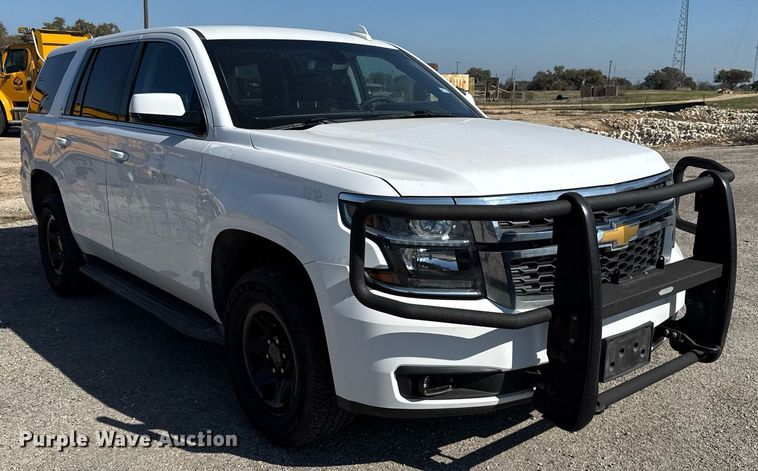 image for item DJ0935 2016 Chevrolet Tahoe Police SUV