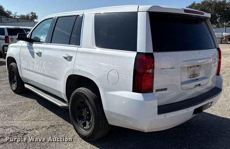image for item DJ0935 2016 Chevrolet Tahoe Police SUV