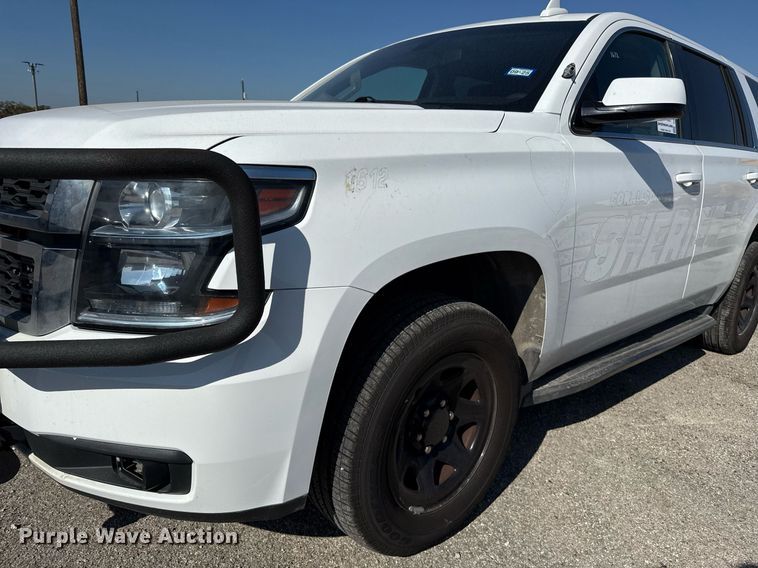 image for item DJ0935 2016 Chevrolet Tahoe Police SUV