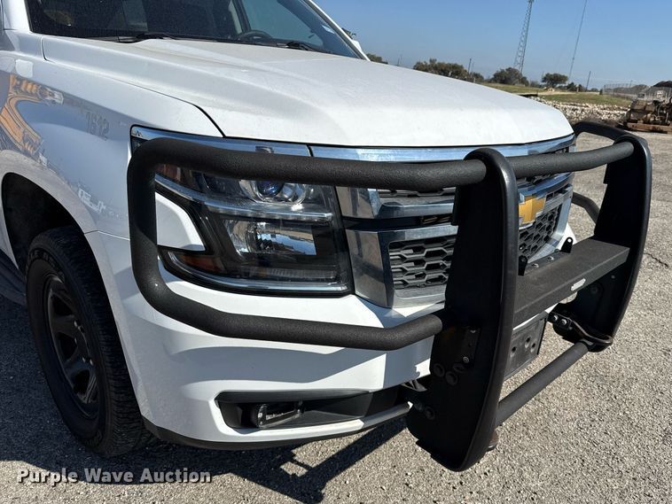 image for item DJ0935 2016 Chevrolet Tahoe Police SUV
