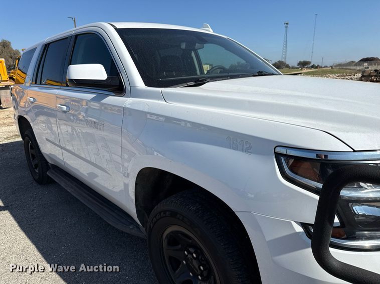 image for item DJ0935 2016 Chevrolet Tahoe Police SUV