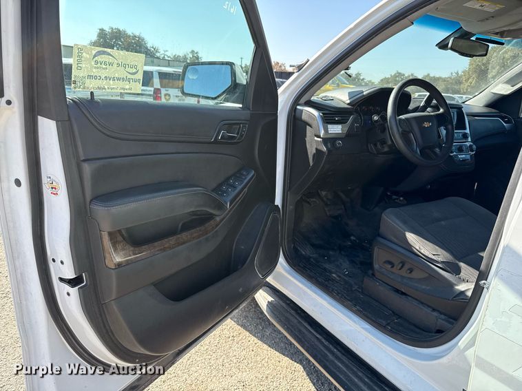 image for item DJ0935 2016 Chevrolet Tahoe Police SUV