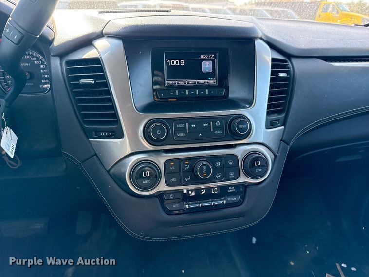 image for item DJ0935 2016 Chevrolet Tahoe Police SUV