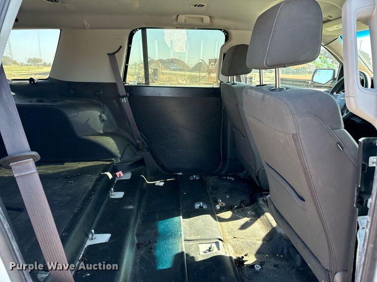 image for item DJ0935 2016 Chevrolet Tahoe Police SUV