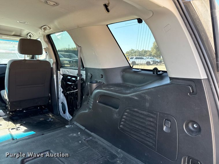 image for item DJ0935 2016 Chevrolet Tahoe Police SUV