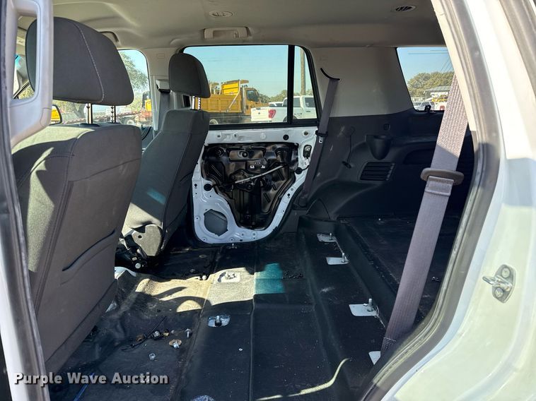 image for item DJ0935 2016 Chevrolet Tahoe Police SUV