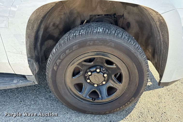 image for item DJ0935 2016 Chevrolet Tahoe Police SUV