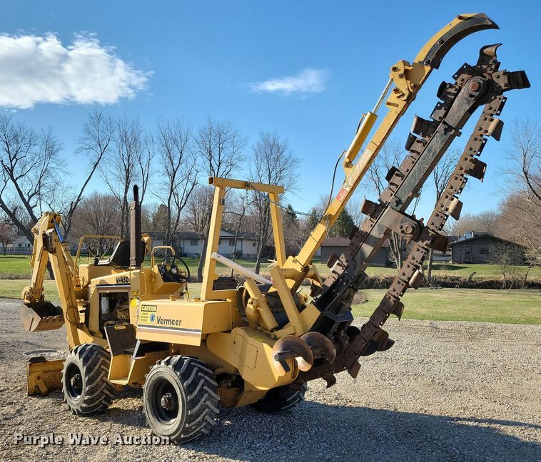 image for item DN3726 1989 Vermeer V-450 trencher