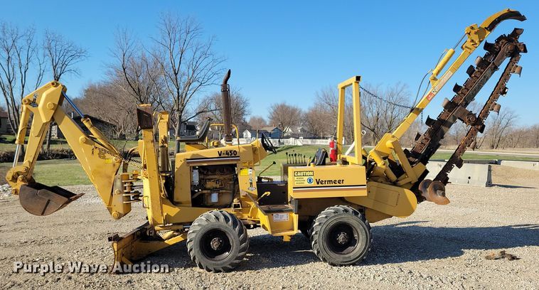 image for item DN3726 1989 Vermeer V-450 trencher
