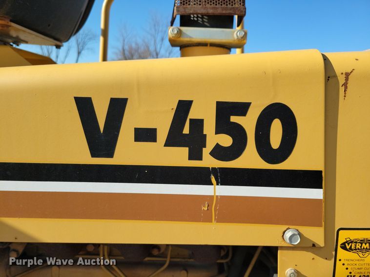 image for item DN3726 1989 Vermeer V-450 trencher