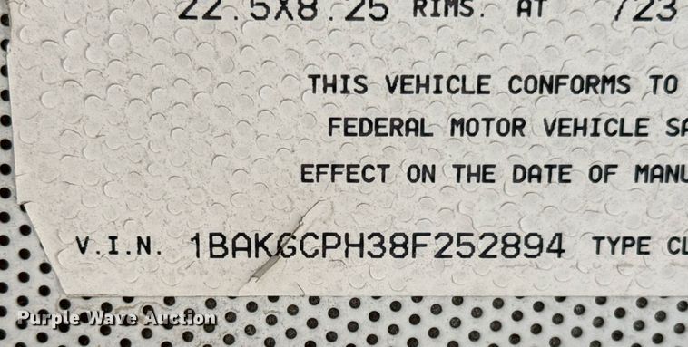 image for item DO0745 2008 Blue Bird Vision school bus