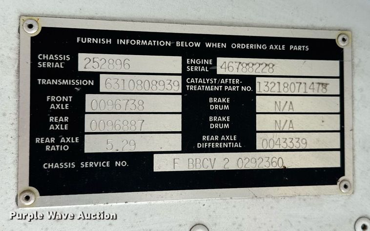 image for item DO0746 2008 Blue Bird Vision school bus